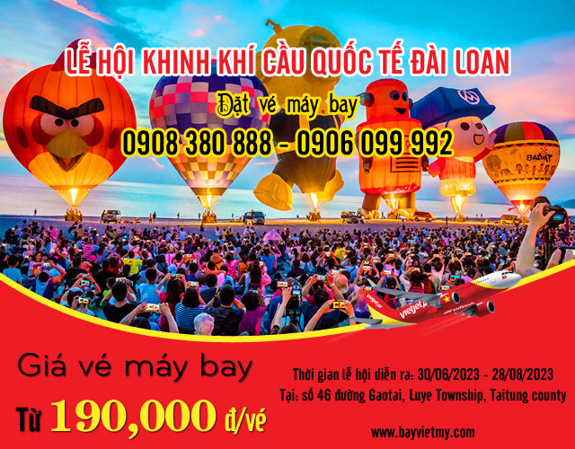 lễ hội khinh khí cầu quốc tế Đài Loan