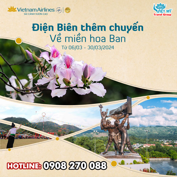 VNA tăng chuyến bay đi Điện Biên dịp Lễ hội hoa Ban
