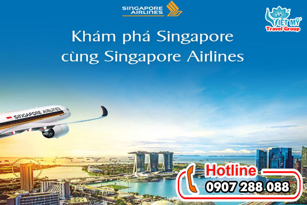 Singapore Airlines ưu đãi vé máy bay đi Singapore giá rẻ