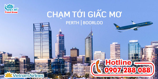 Vietnam Airlines ưu đãi vé bay thẳng đến Perth