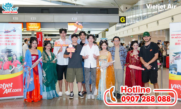 Đường bay Tây An - Tp. Hồ Chí Minh của Vietjet Air