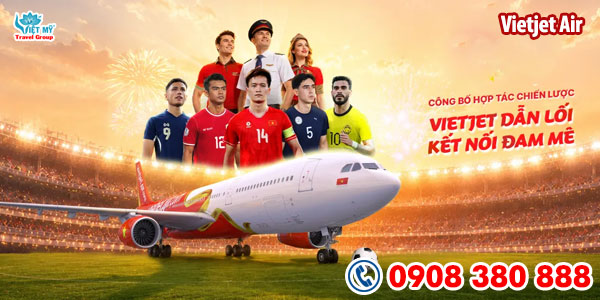 Vietjet ưu đãi vé máy bay đi ASEAN Hyundai Cup 2026