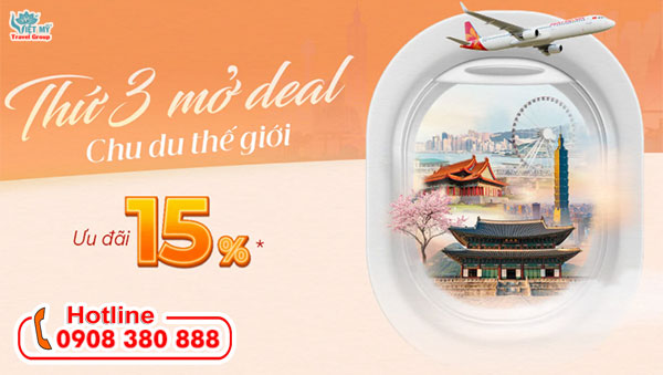 Sun PhuQuoc Airways ưu đãi Thứ 3